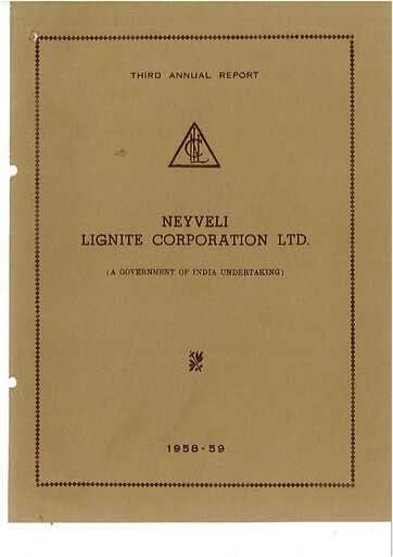 Thumbnail NLC India Annual Report 1958-1959