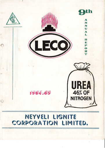 Thumbnail NLC India Annual Report 1964-1965