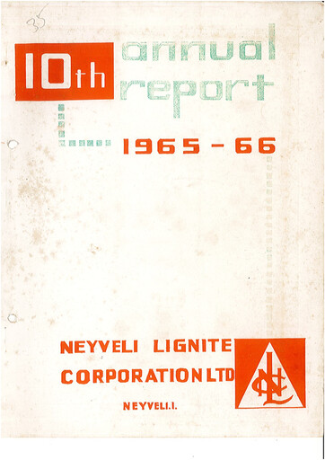Thumbnail NLC India Annual Report 1965-1966