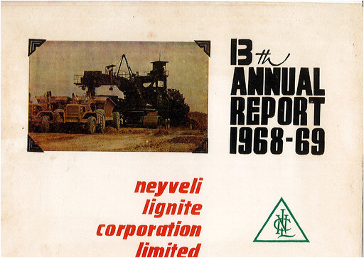 Thumbnail NLC India Annual Report 1968-1969