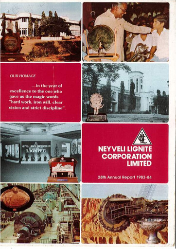Thumbnail NLC India Annual Report 1983-1984
