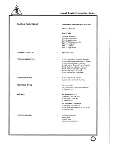 Thumbnail NLC India Annual Report 1997-1998