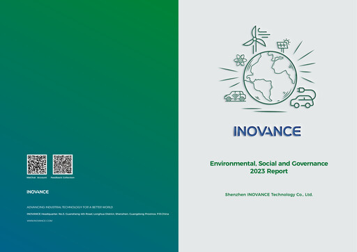 Miniature Shenzhen Inovance Rapport ESG 2023