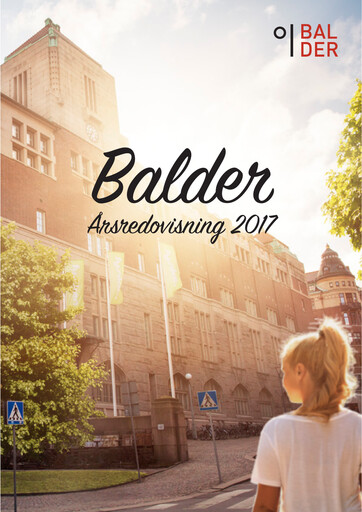 Vorschaubild Fastighets AB Balder Jahresbericht 2017