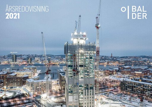 Vorschaubild Fastighets AB Balder Jahresbericht 2021