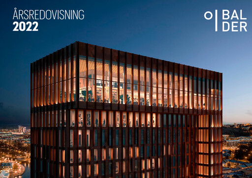 Vorschaubild Fastighets AB Balder Jahresbericht 2022
