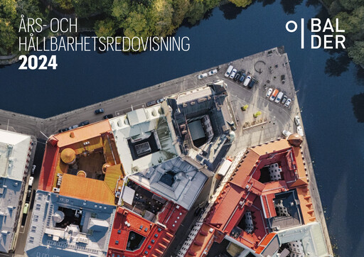 Vorschaubild Fastighets AB Balder Jahresbericht 2024