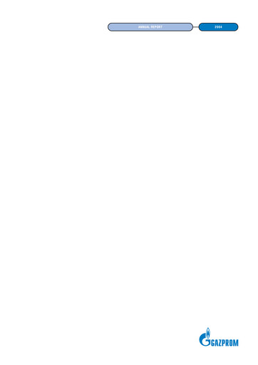 Thumbnail Gazprom Annual Report 2004