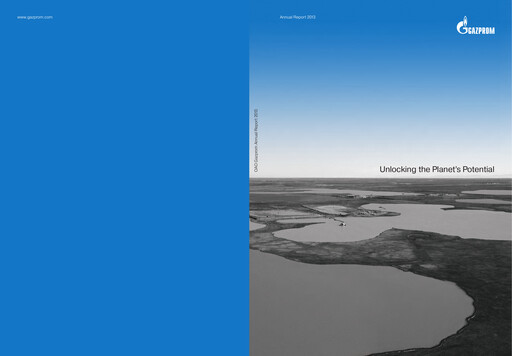 Thumbnail Gazprom Annual Report 2013