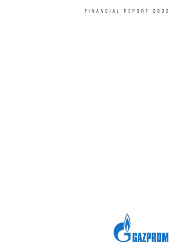 Thumbnail Gazprom Financial Statement 2003