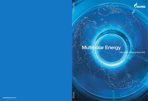 Thumbnail Gazprom Financial Statement 2015