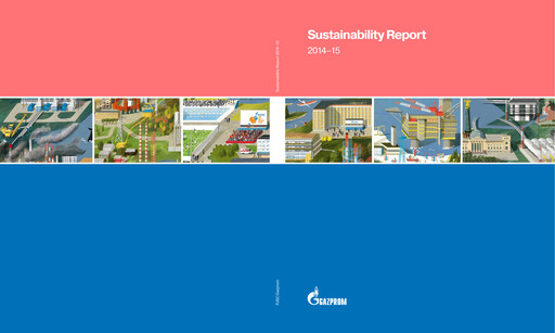 Miniature Gazprom Rapport de durabilité 2014