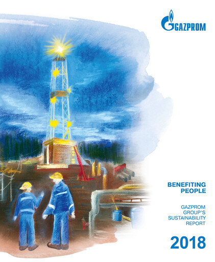 Miniature Gazprom Rapport de durabilité 2018