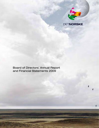Thumbnail Aker BP
 Financial Statement 2009