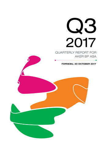 Thumbnail Aker BP
 Quarterly Report 2017-q3