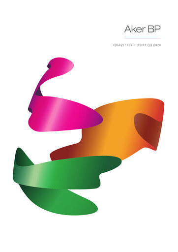 Thumbnail Aker BP
 Quarterly Report 2020-q3