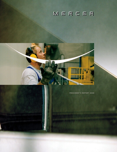 Thumbnail Mercer International Annual Report 2008
