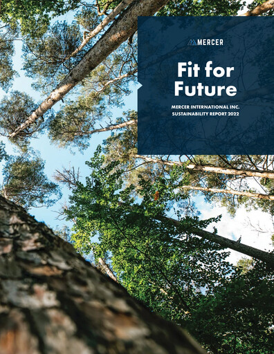 Thumbnail Mercer International Sustainability Report 2022