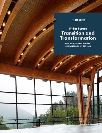 Thumbnail Mercer International Sustainability Report 2023
