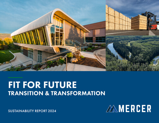 Thumbnail Mercer International Sustainability Report 2024