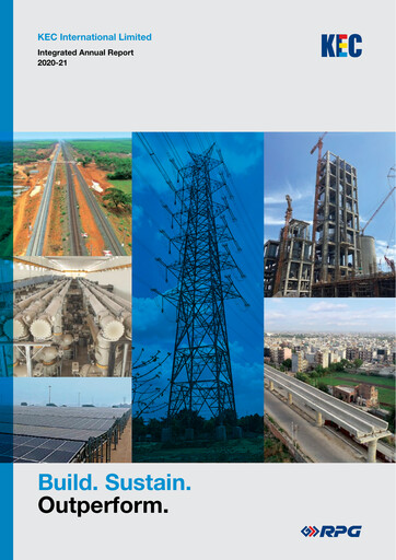 Thumbnail KEC International
 Annual Report 2020-2021