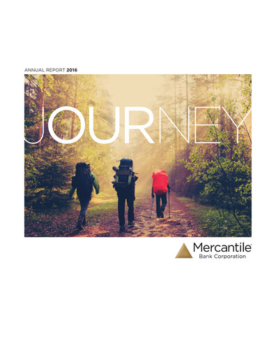 Thumbnail Mercantile Bank Annual Report 2016