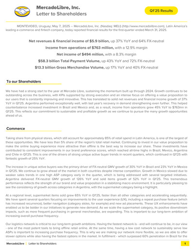 Vorschaubild MercadoLibre Quartalsbericht 2025-q1