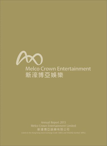 Vorschaubild Melco Resorts & Entertainment Jahresbericht 2013