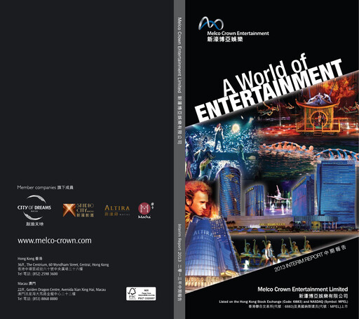 Thumbnail Melco Resorts & Entertainment Half-year Report 2013-h1