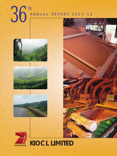 Thumbnail KIOCL Annual Report 2011-2012