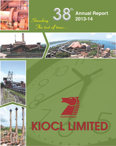 Thumbnail KIOCL Annual Report 2013-2014