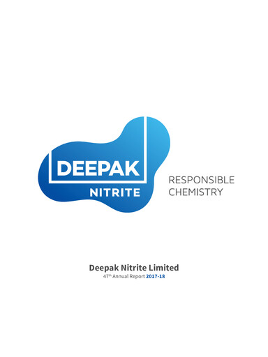 Thumbnail Deepak Nitrite Annual Report 2017-2018