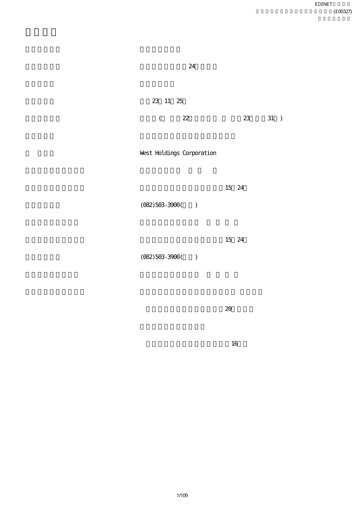 Miniature West Holdings Rapport annuel fy2011