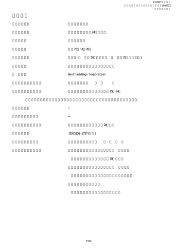 Miniature West Holdings Rapport annuel fy2013