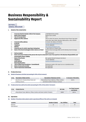 Vorschaubild Sheela Foam
 ESG-Bericht 2025-2026
