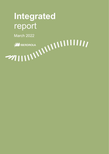 Miniature Iberdrola Rapport annuel fy2021