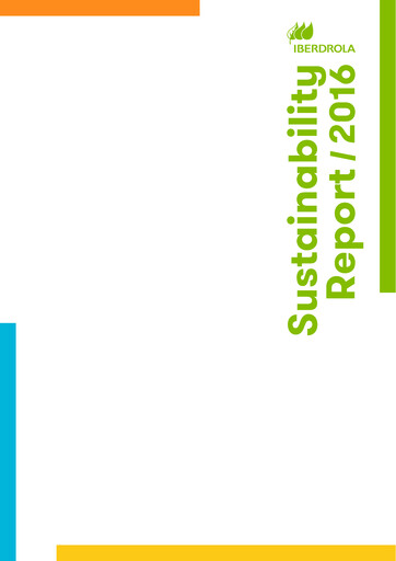 Miniature Iberdrola Rapport de durabilité 2016