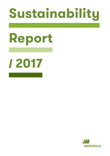 Miniature Iberdrola Rapport de durabilité 2017
