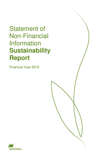 Miniature Iberdrola Rapport de durabilité 2019