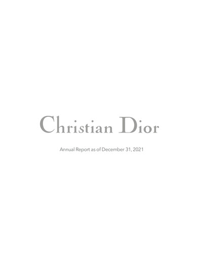 Thumbnail Dior Annual Report 2021