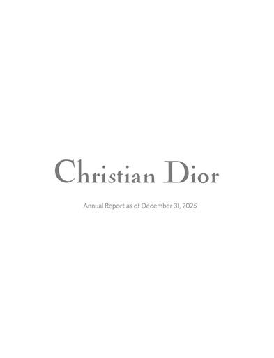 Thumbnail Dior Annual Report 2025