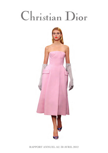 Thumbnail Dior Annual Report 2012