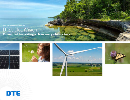 Miniature DTE Energy
 Rapport de durabilité 2021