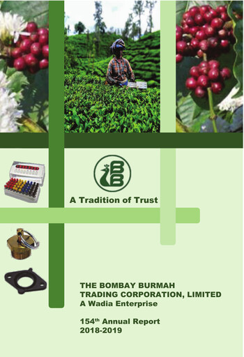 Thumbnail Bombay Burmah Annual Report 2018-2019