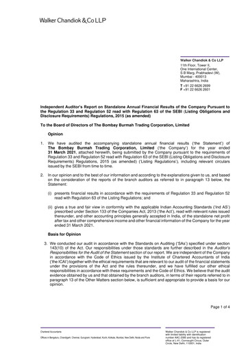 Vorschaubild Bombay Burmah Finanzbericht 2020-2021