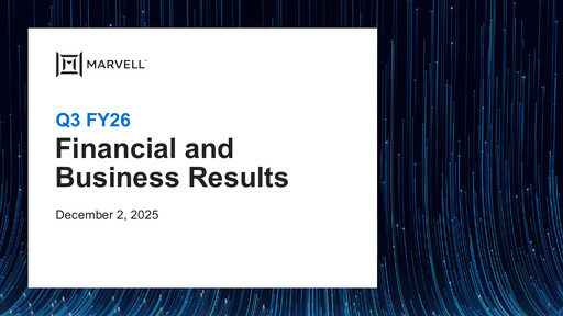 Thumbnail Marvell Technology Quarterly Report 2026-q3