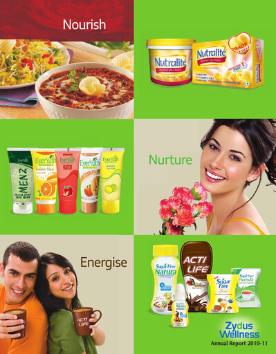 Thumbnail Zydus Wellness
 Annual Report 2010-2011