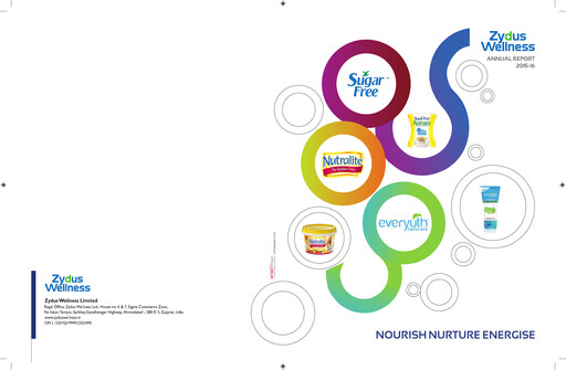 Thumbnail Zydus Wellness
 Annual Report 2015-2016