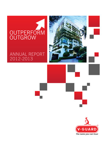 Thumbnail V-Guard Industries
 Annual Report 2012-2013