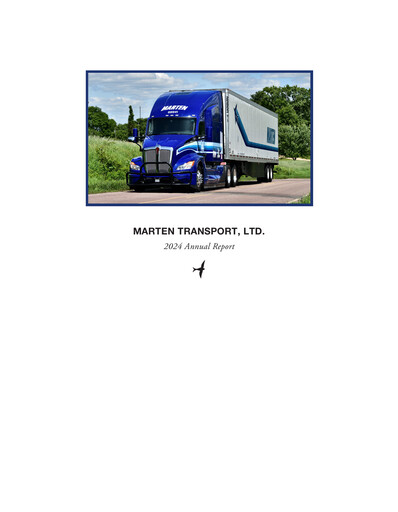 Thumbnail Marten Transport Annual Report 2024